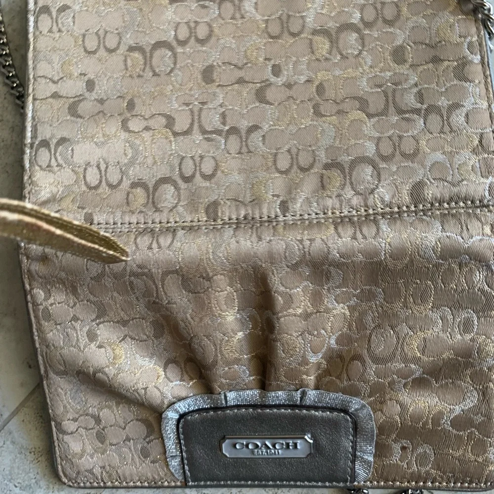 Metallic Coach bag - Picture 4 of 5